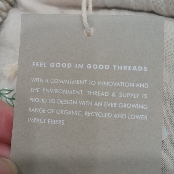 THREAD & SUPPLY One Track Mind Checkered Plaid Cropped Shacket Green XL NWT Cozy - Picture 5 of 13